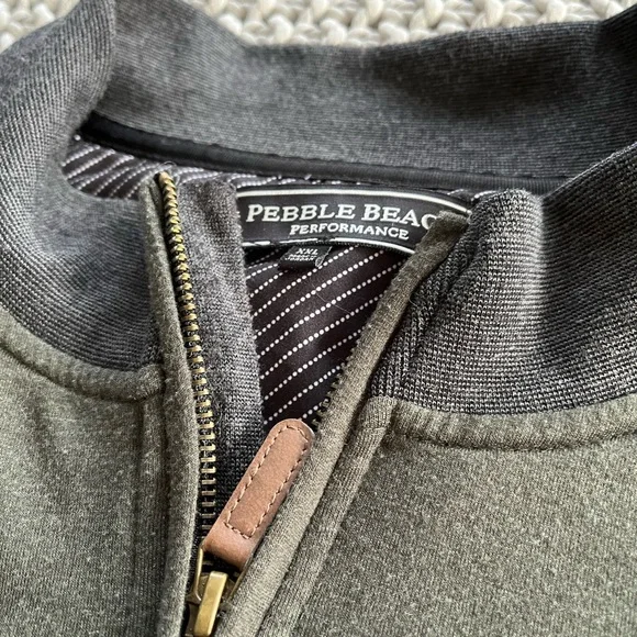 Pebble Beach Performance 1/4 zip Golf Pullover size XXL - Picture 2 of 9